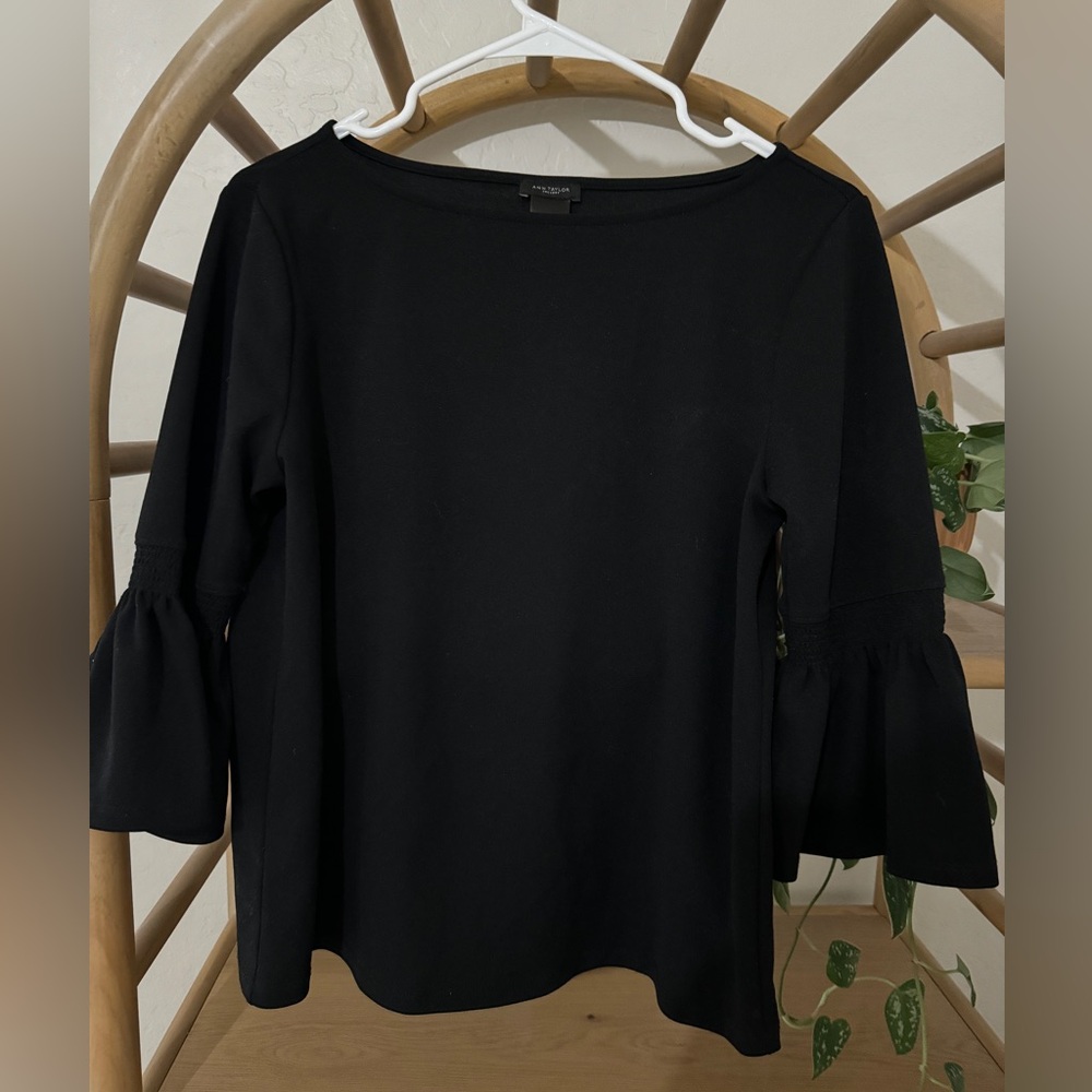 Ann Taylor blouse with detailed sleeve
